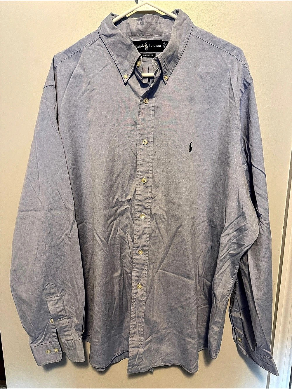 Polo Ralph Lauren Classic Fit Oxford Shirt Blue